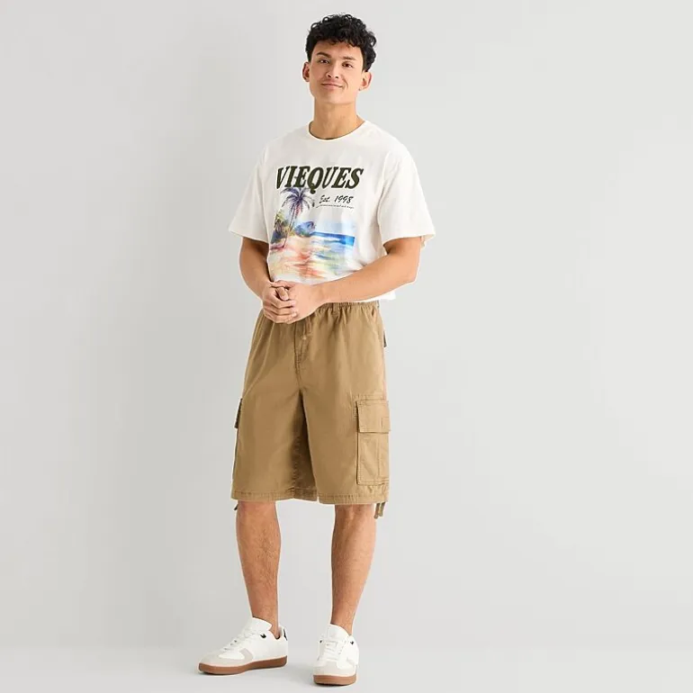 Arizona Baggy Fit Mens 12" Cargo Short