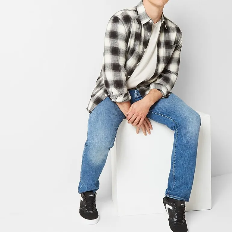 Arizona Big and Tall Advance Flex 360 Mens Straight Leg Jean