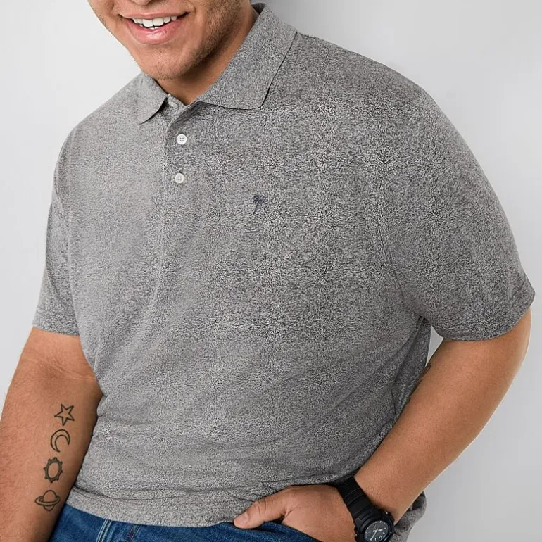 Arizona Big and Tall Mens Classic Fit Short Sleeve Polo Shirt