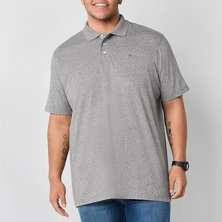 Arizona Big and Tall Mens Classic Fit Short Sleeve Polo Shirt