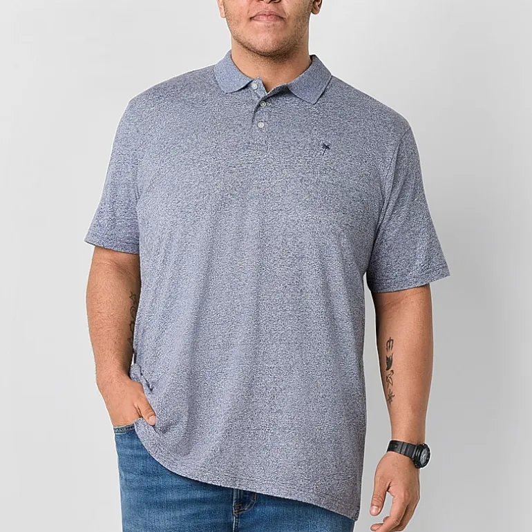Arizona Big and Tall Mens Classic Fit Short Sleeve Polo Shirt