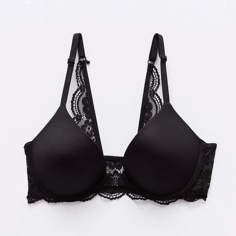 Arizona Body Cloud Kissed Front Close Push Up Demi Bra