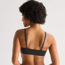 Arizona Body Cloud Kissed Wireless Triangle Plunge Pullover Bra