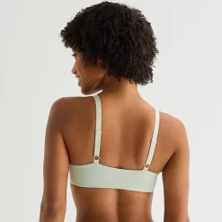 Arizona Body Cloud Kissed Wireless Triangle Plunge Pullover Bra