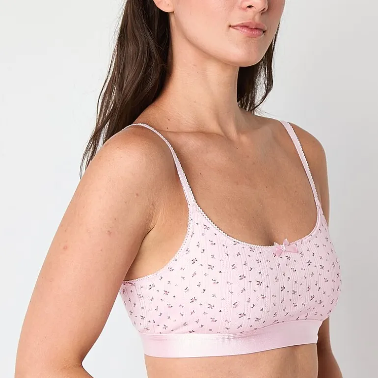 Arizona Body Cotton Scoop Bralette