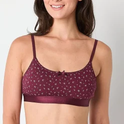Arizona Body Cotton Scoop Bralette