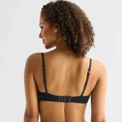 Arizona Body Cotton with Lace Unlined Balconette Bra