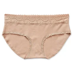 Arizona Body Cotton with Lace Hipster Panty
