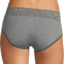 Arizona Body Cotton with Lace Hipster Panty