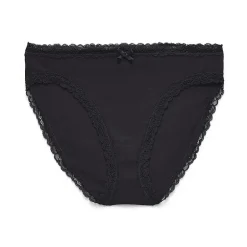 Arizona Body Cotton with Lace High Leg Bikini
