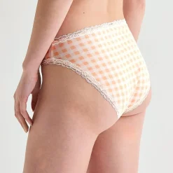Arizona Body Cotton with Lace High Leg Bikini
