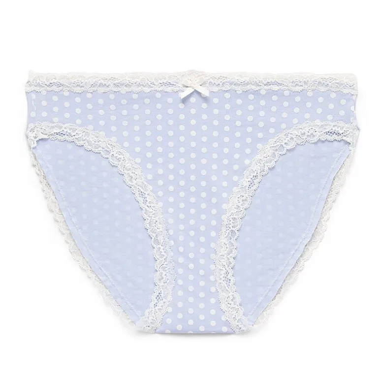 Arizona Body Cotton with Lace Thong