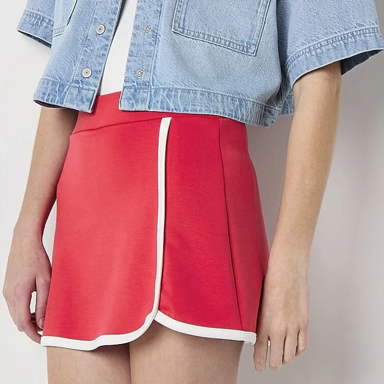 Arizona Built In Shorts Womens Juniors Active Wrap Skirt