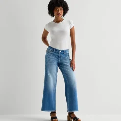 Arizona Curvy Womens Juniors Low Rise Baggy Fit Jean
