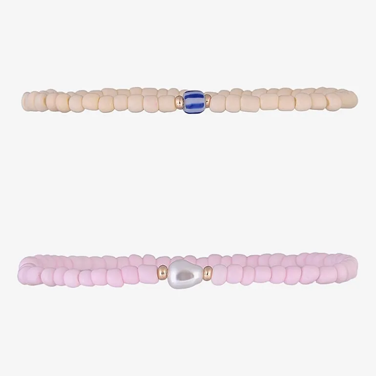 Arizona Gold Tone Womens 5-pc. Bracelet Set