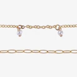Arizona Gold Tone Womens 4-pc. Bracelet Set