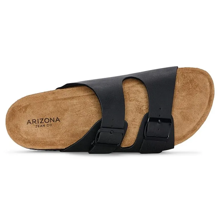 Arizona Jean Co Mens Footbed Sandals