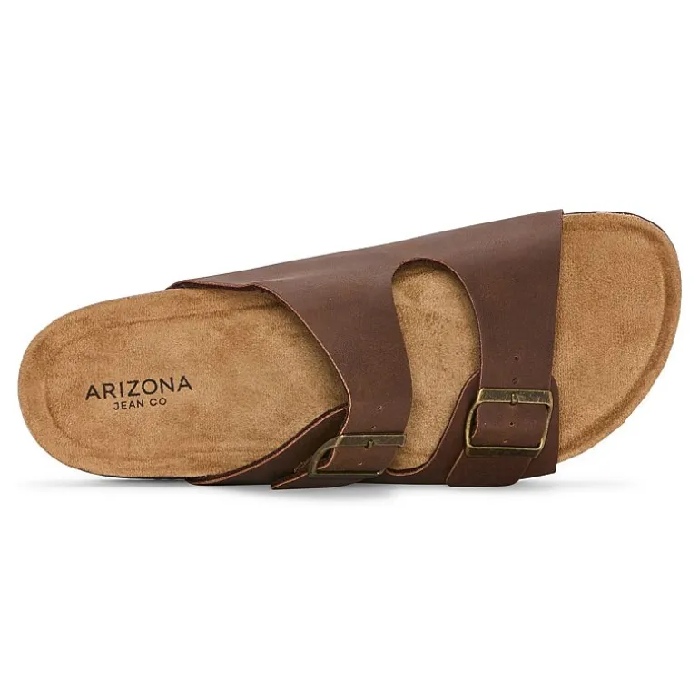 Arizona Jean Co Mens Footbed Sandals