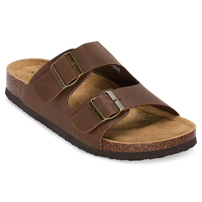 Arizona Jean Co Mens Footbed Sandals