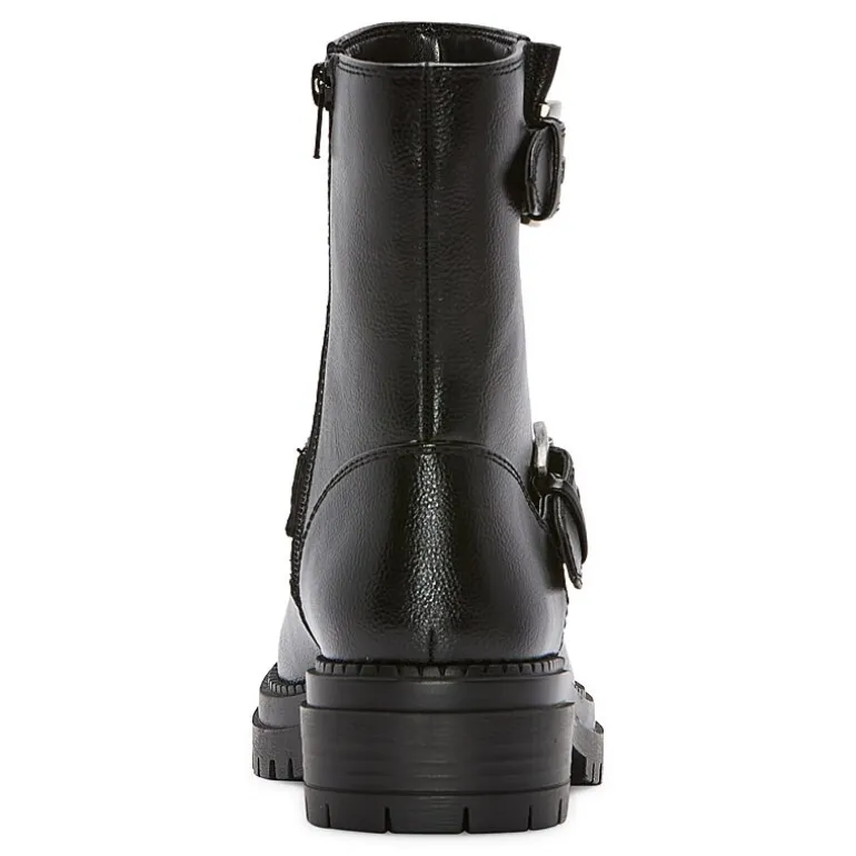 Arizona Jean Co Womens Tilpa Stacked Heel Combat Boots