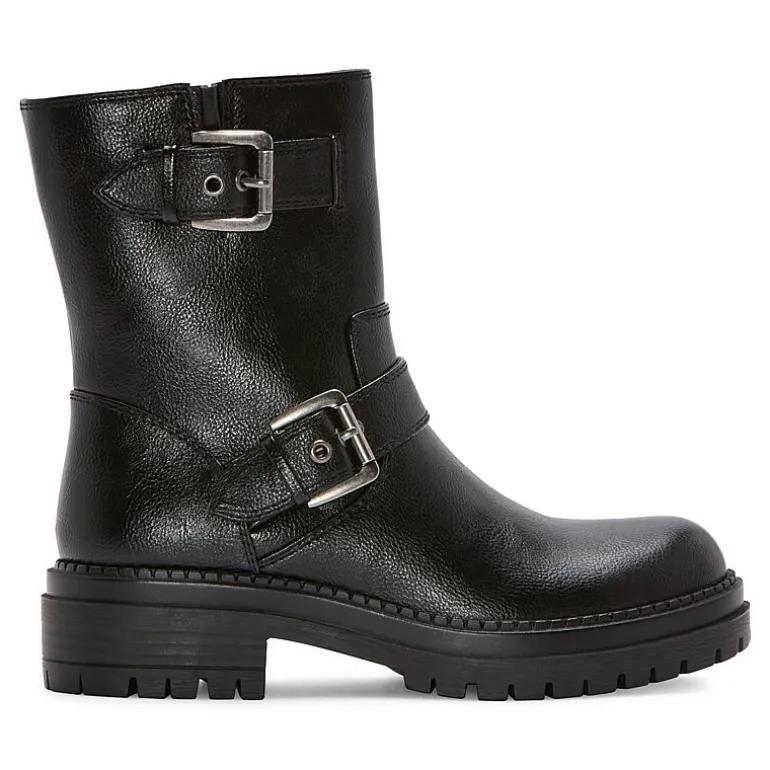 Arizona Jean Co Womens Tilpa Stacked Heel Combat Boots