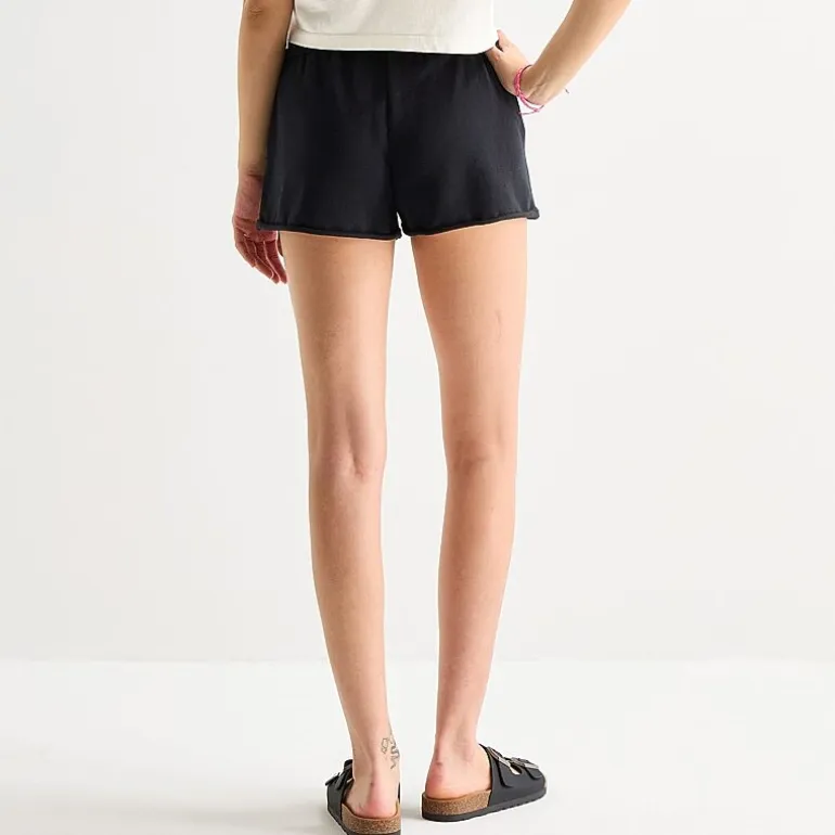 Arizona Juniors Womens Mid Rise Juniors Jogger Short