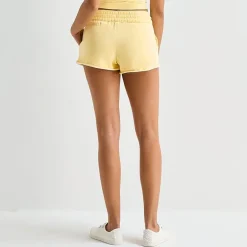 Arizona Juniors Womens Mid Rise Juniors Jogger Short
