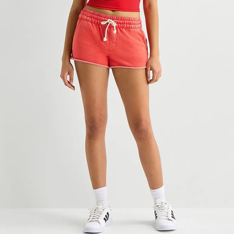 Arizona Juniors Womens Mid Rise Juniors Jogger Short