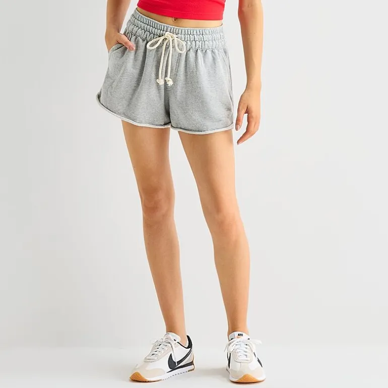 Arizona Juniors Womens Mid Rise Juniors Jogger Short