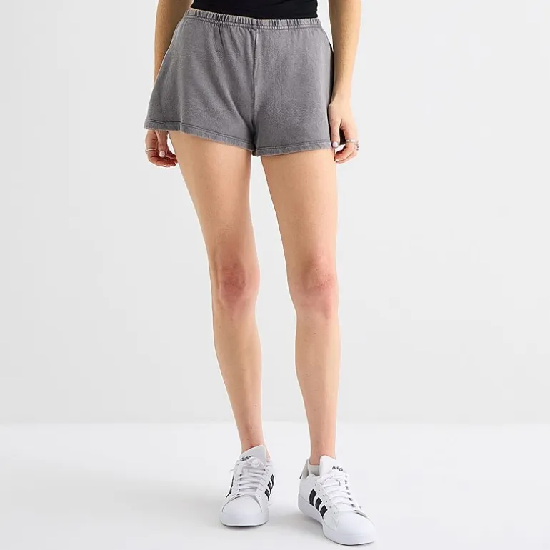 Arizona Juniors Womens Mid Rise Juniors Shortie Short