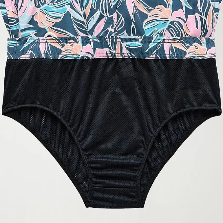 Arizona Mens 6 1/2" Animal Swim Trunks