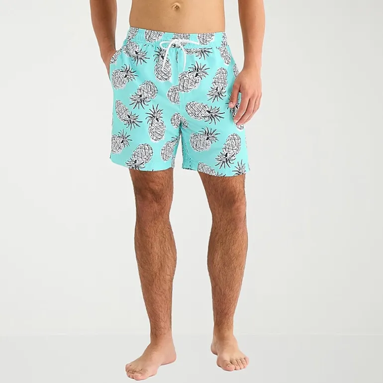Arizona Mens 6 1/2" Animal Swim Trunks