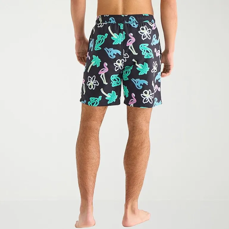 Arizona Mens 6 1/2" Animal Swim Trunks