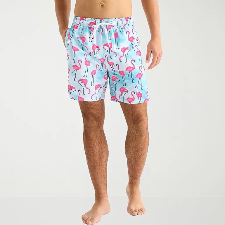 Arizona Mens 6 1/2" Animal Swim Trunks