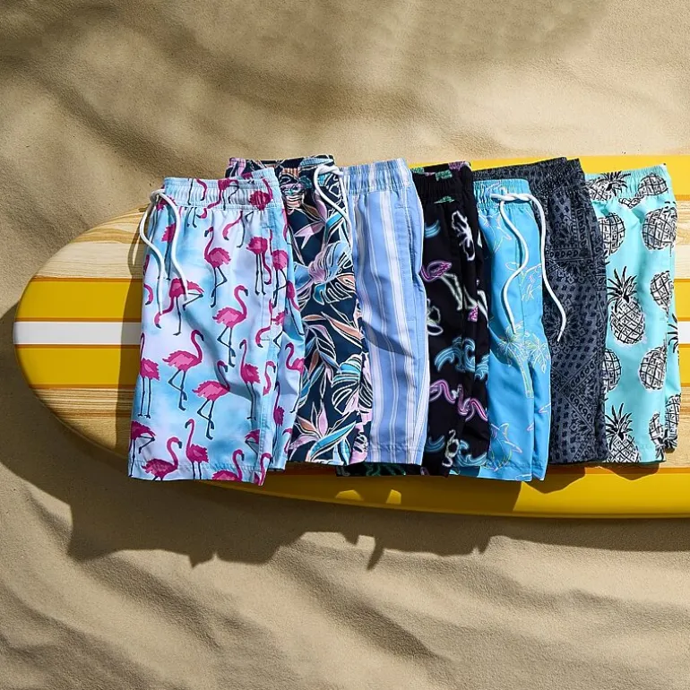 Arizona Mens 6 1/2" Animal Swim Trunks