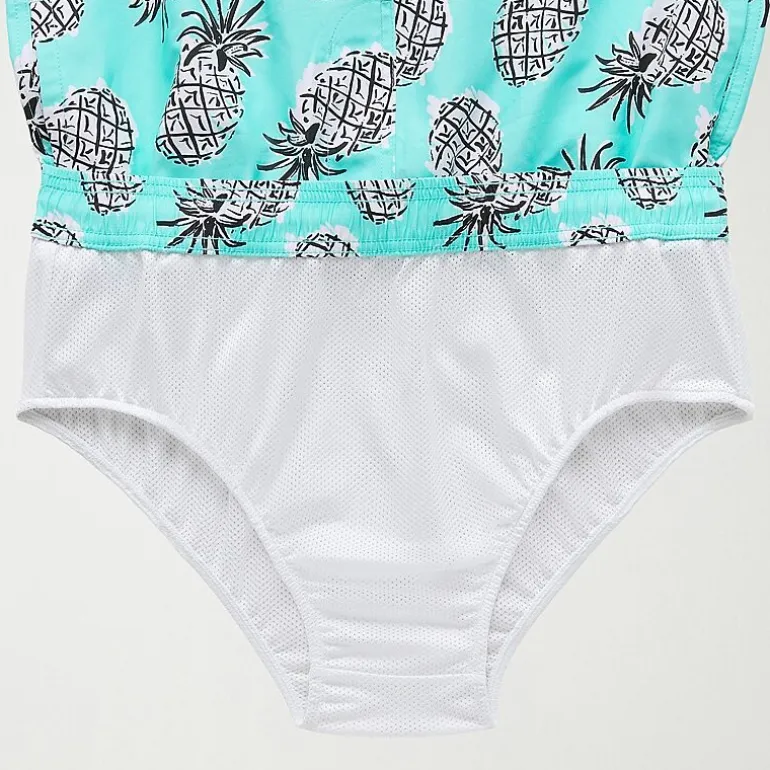 Arizona Mens 6 1/2" Animal Swim Trunks