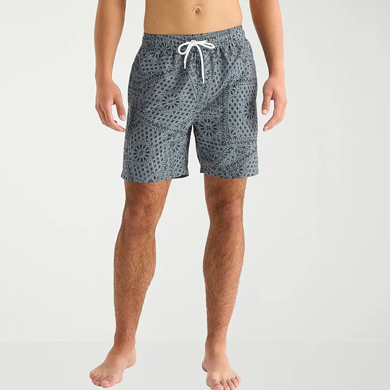 Arizona Mens 6 1/2" Animal Swim Trunks