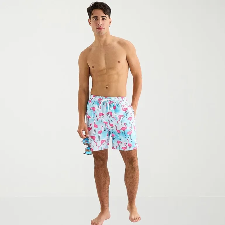 Arizona Mens 6 1/2" Animal Swim Trunks
