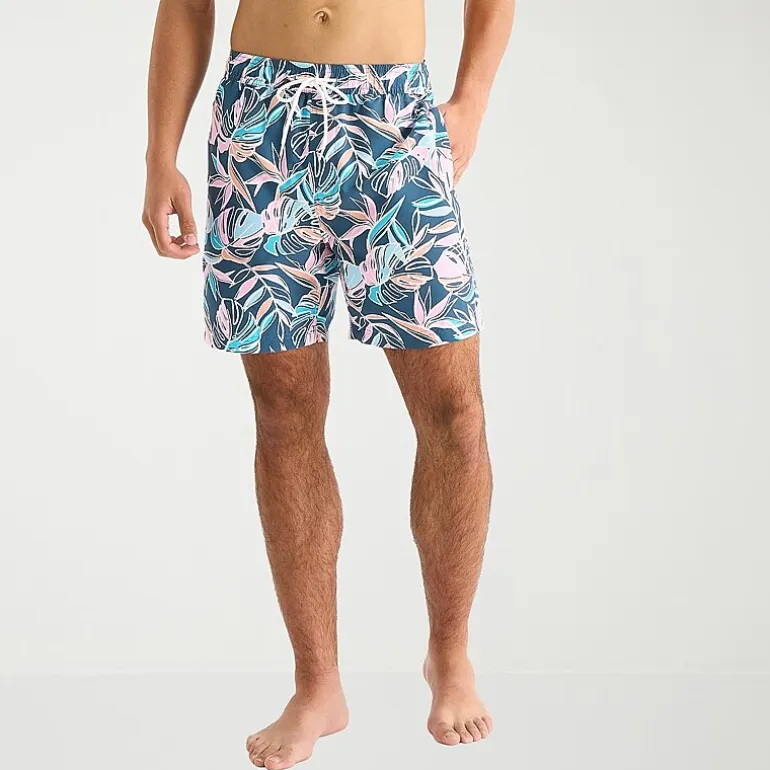 Arizona Mens 6 1/2" Animal Swim Trunks