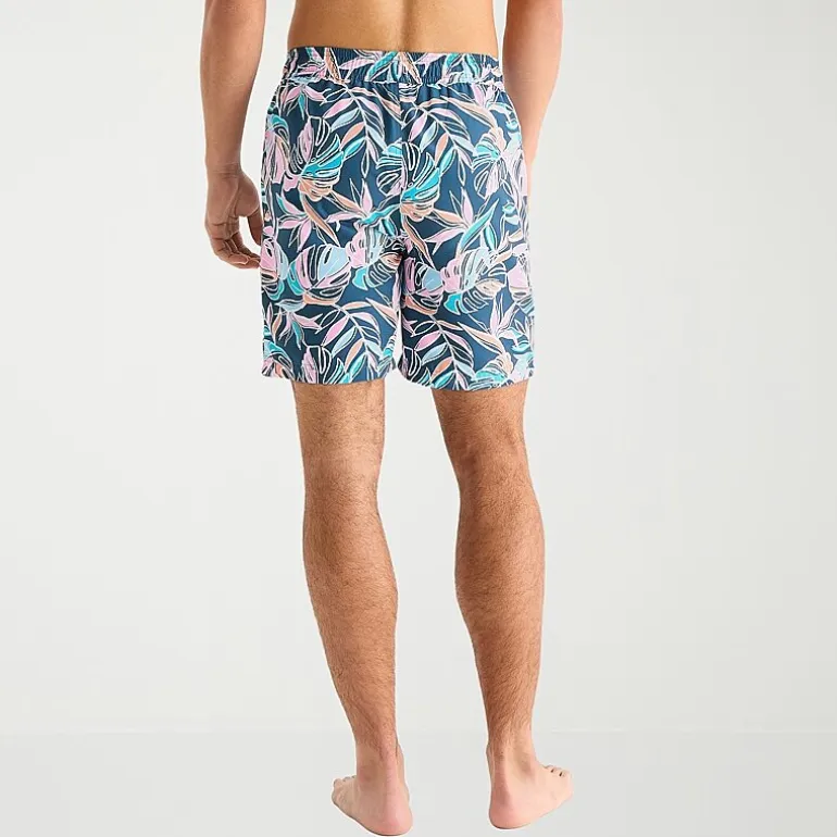 Arizona Mens 6 1/2" Animal Swim Trunks
