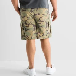 Arizona Mens 10" Big and Tall Cargo Short