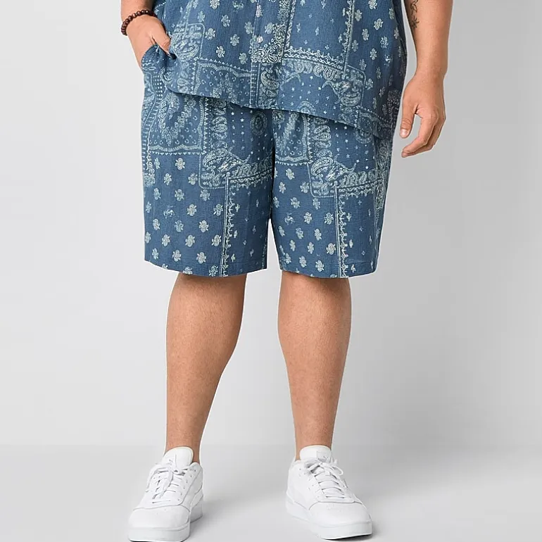 Arizona 8 1/2"& 9 1/2" Mens Big and Tall Pull-On Short