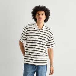 Arizona Mens Boxy Fit Short Sleeve Polo Shirt
