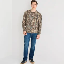 Arizona Mens Crew Neck Long Sleeve T-Shirt