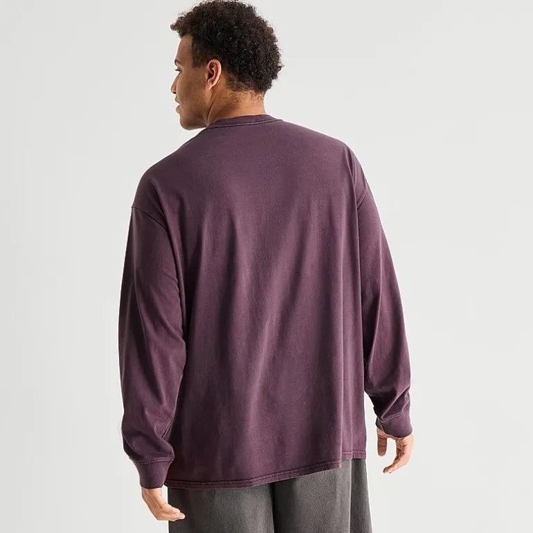 Arizona Mens Crew Neck Long Sleeve Big and Tall T-Shirt