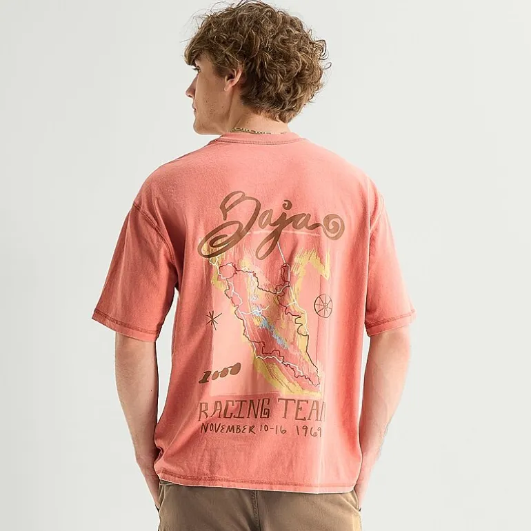 Arizona Mens Crew Neck Short Sleeve Boxy Fit Big and Tall Graphic T-Shirt
