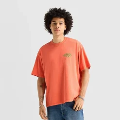 Arizona Mens Crew Neck Short Sleeve Boxy Fit Graphic T-Shirt