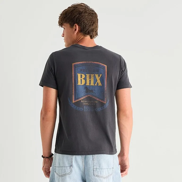 Arizona Mens Crew Neck Short Sleeve Slim Fit Graphic T-Shirt