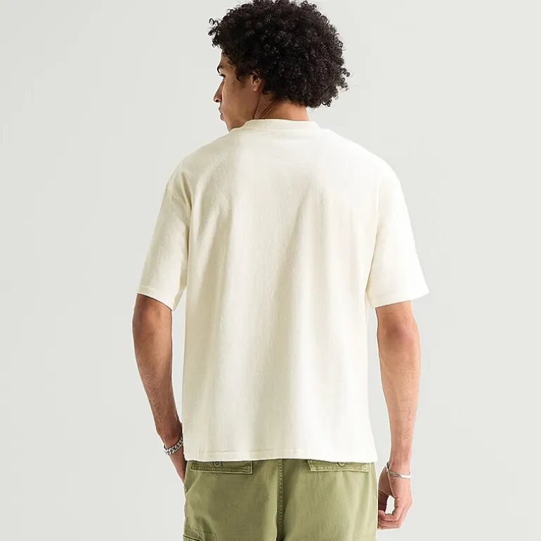 Arizona Mens Crew Neck Short Sleeve Boxy Fit Graphic T-Shirt