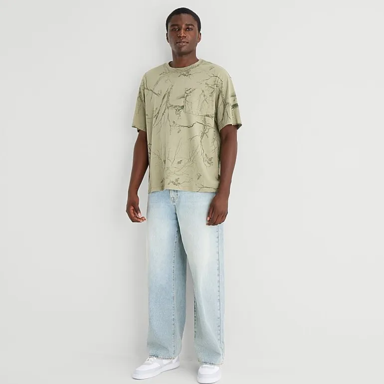 Arizona Mens Crew Neck Short Sleeve T-Shirt